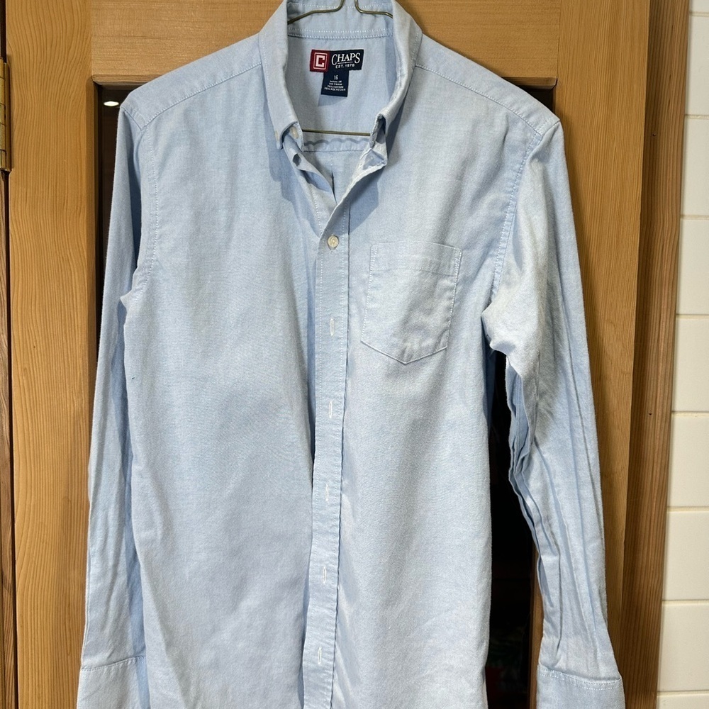 Like-New Boys’ Polo Oxford Shirt (Size 16) Teen